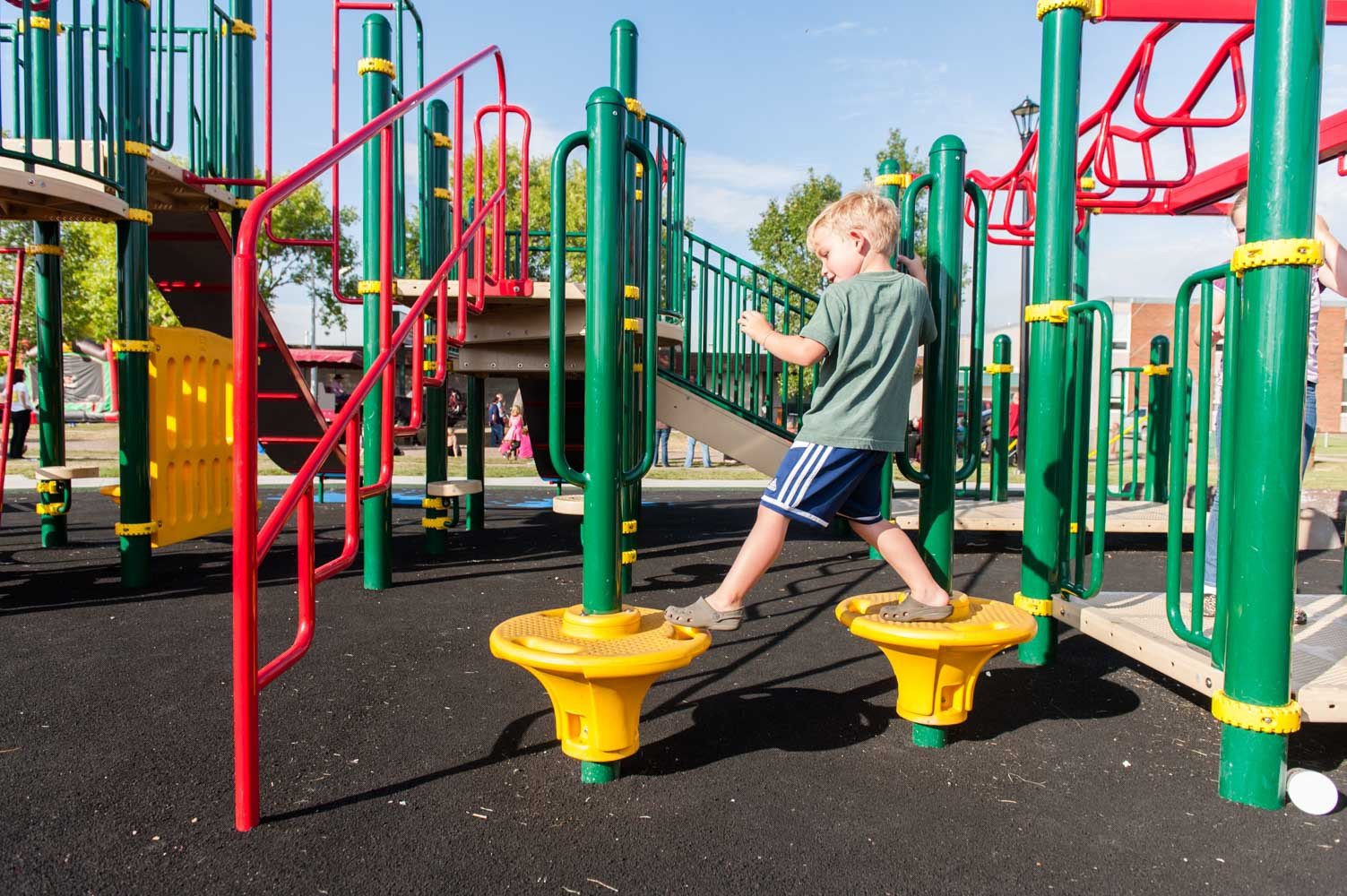 PlayWorks Spruce Avenue Playground in Edmonton, Alberta!